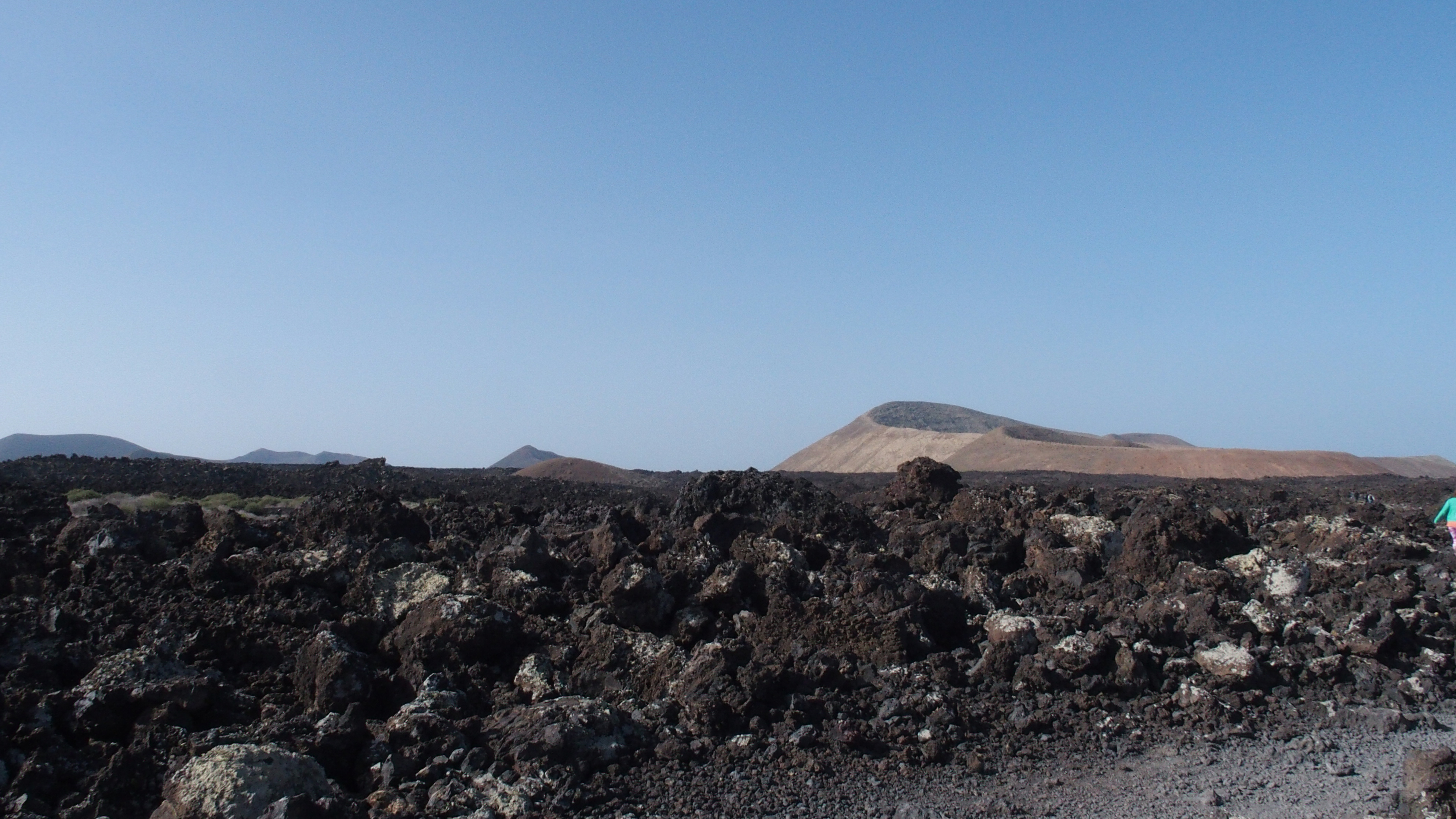 Caldera blanca von weitem