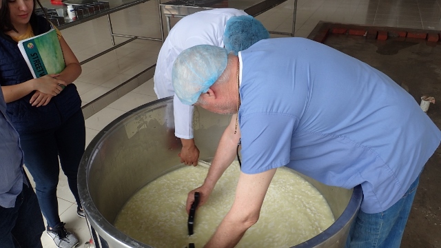 Carlos an der Arbeit